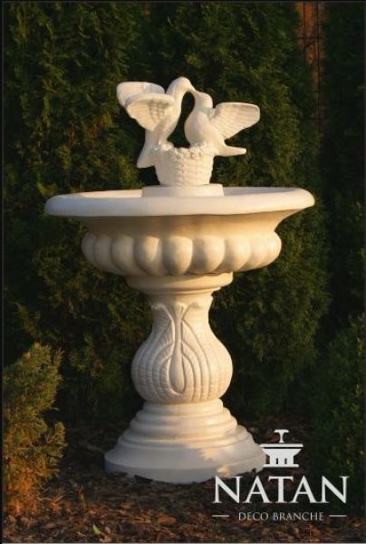 Zierbrunnen Springbrunnen Skulptur Brunnen Deko Garten Fontaine Teich Neu 120cm